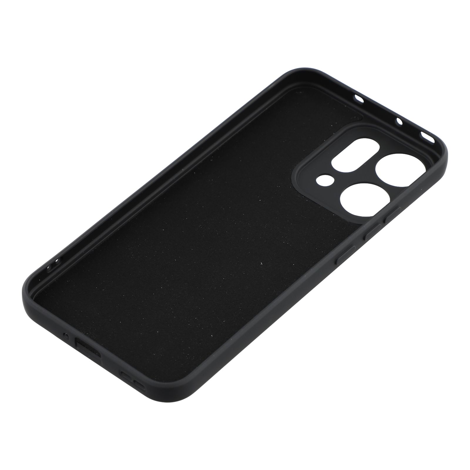 Oppo Reno 14 Shock-resistant TPU Case Black