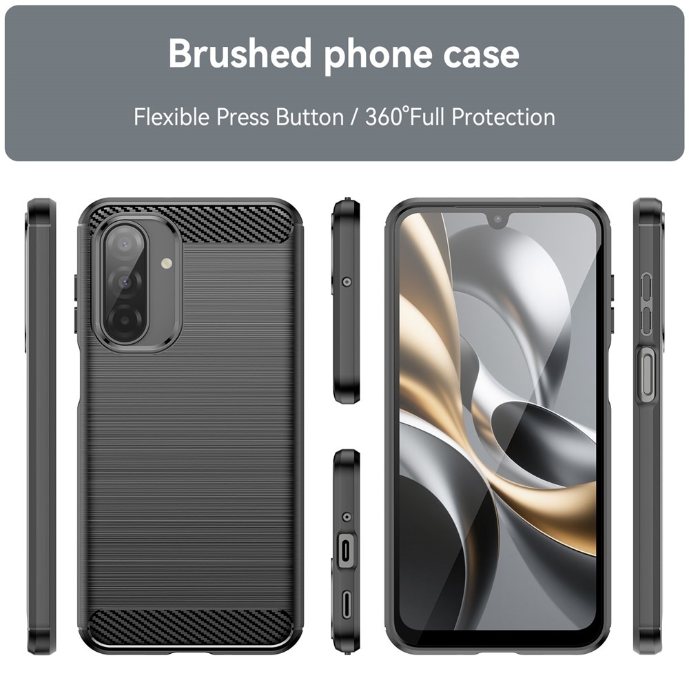 Samsung Galaxy A17 Brushed TPU Case Black
