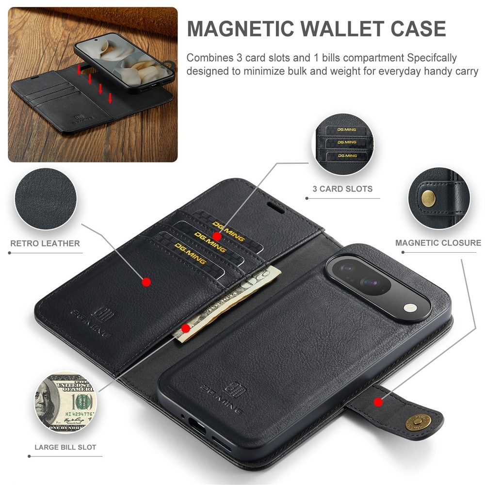 Google Pixel 10 Magnet Wallet Black