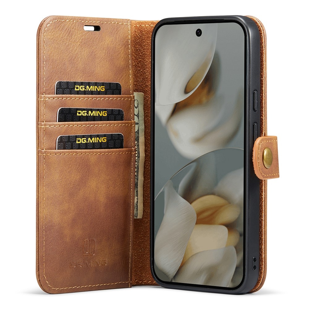 Google Pixel 10 Pro Magnet Wallet Cognac