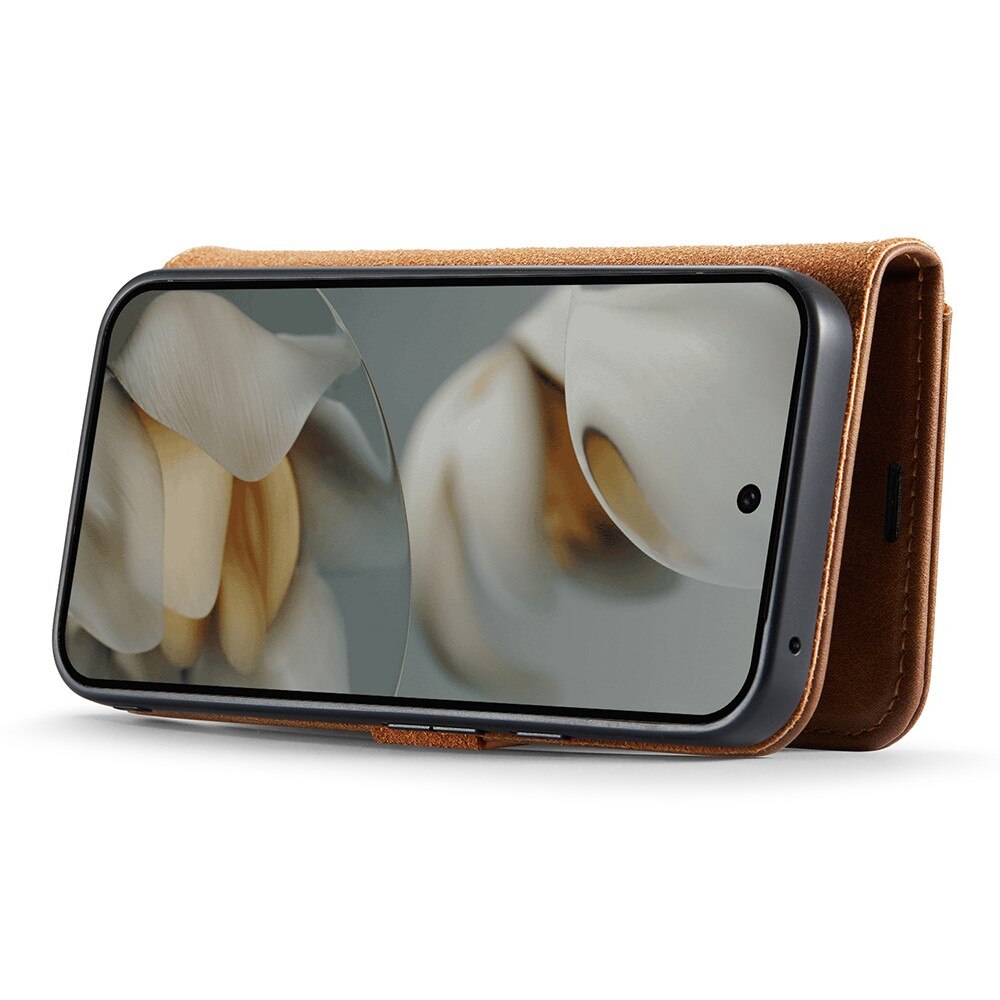 Google Pixel 10 Pro Magnet Wallet Cognac
