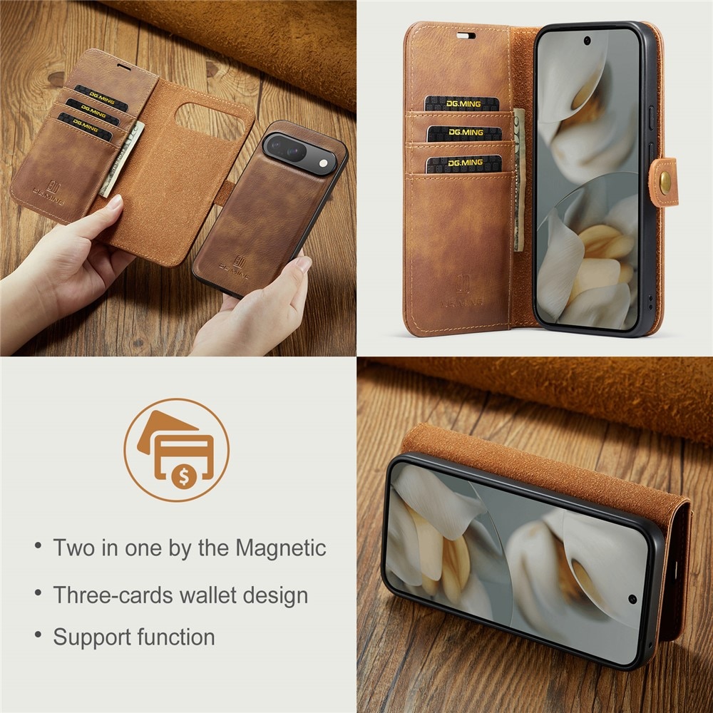 Google Pixel 10 Pro Magnet Wallet Cognac