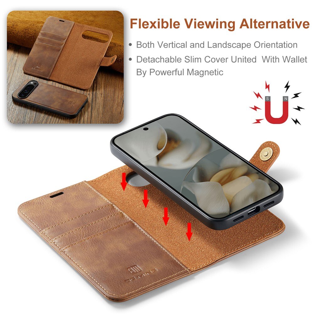 Google Pixel 10 Pro XL Magnet Wallet Cognac