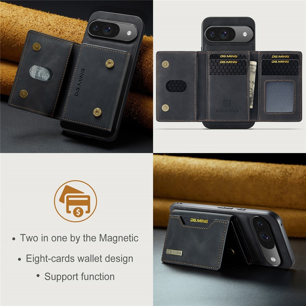 Google Pixel 10 Pro Magnetic Card Slot Case Black