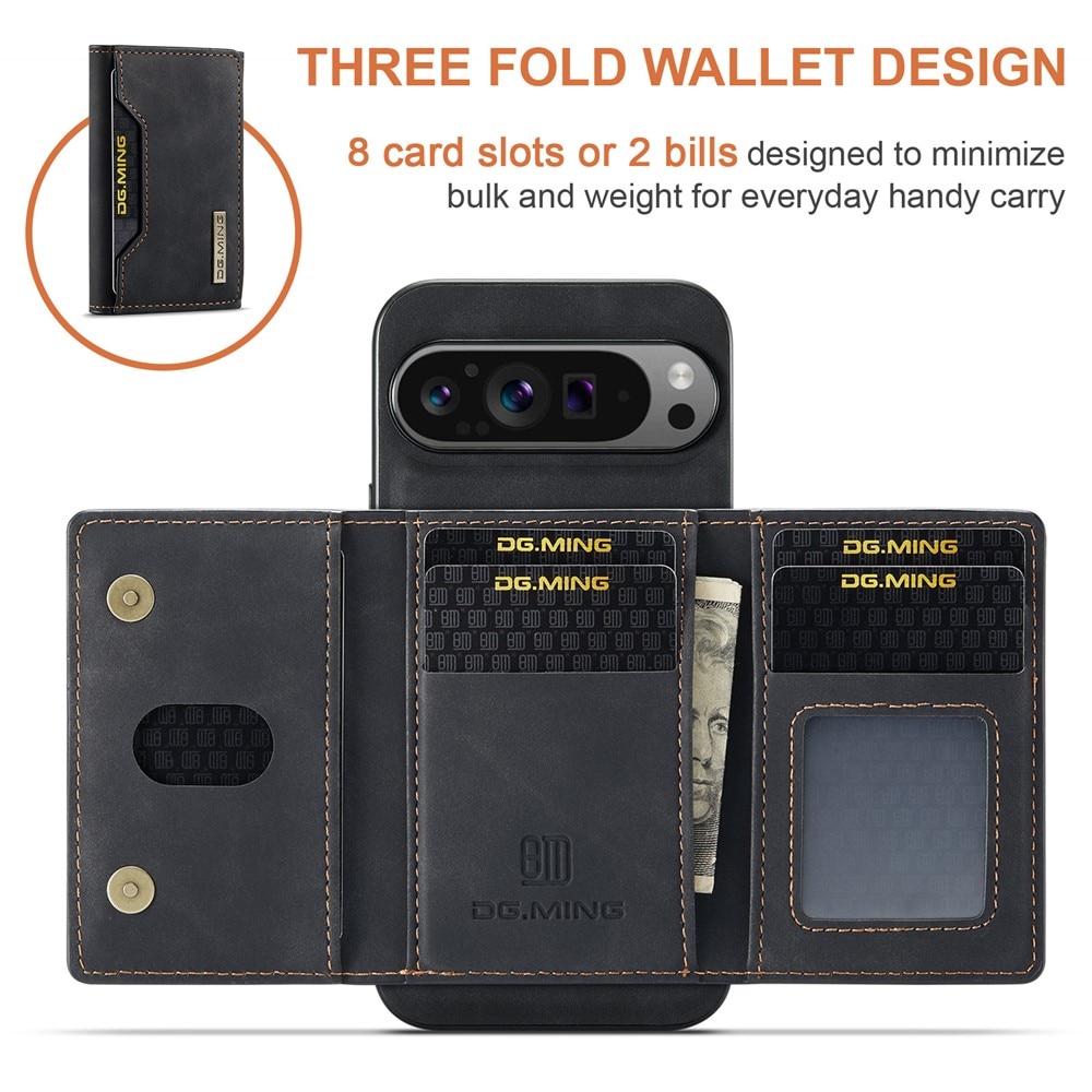 Google Pixel 10 Pro XL Magnetic Card Slot Case Black