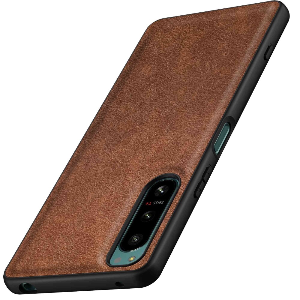 Leather Case Sony Xperia 5 IV Brown