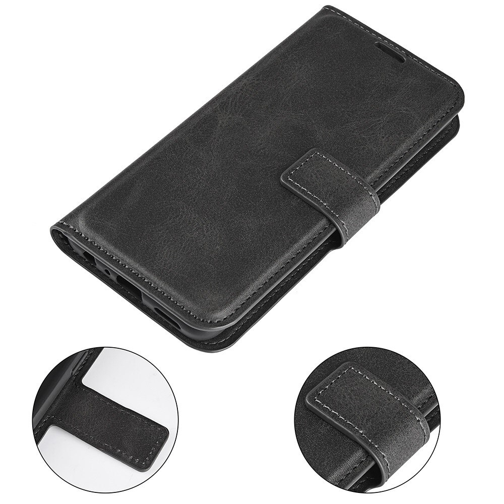 Samsung Galaxy S23 Ultra Leather Wallet Black