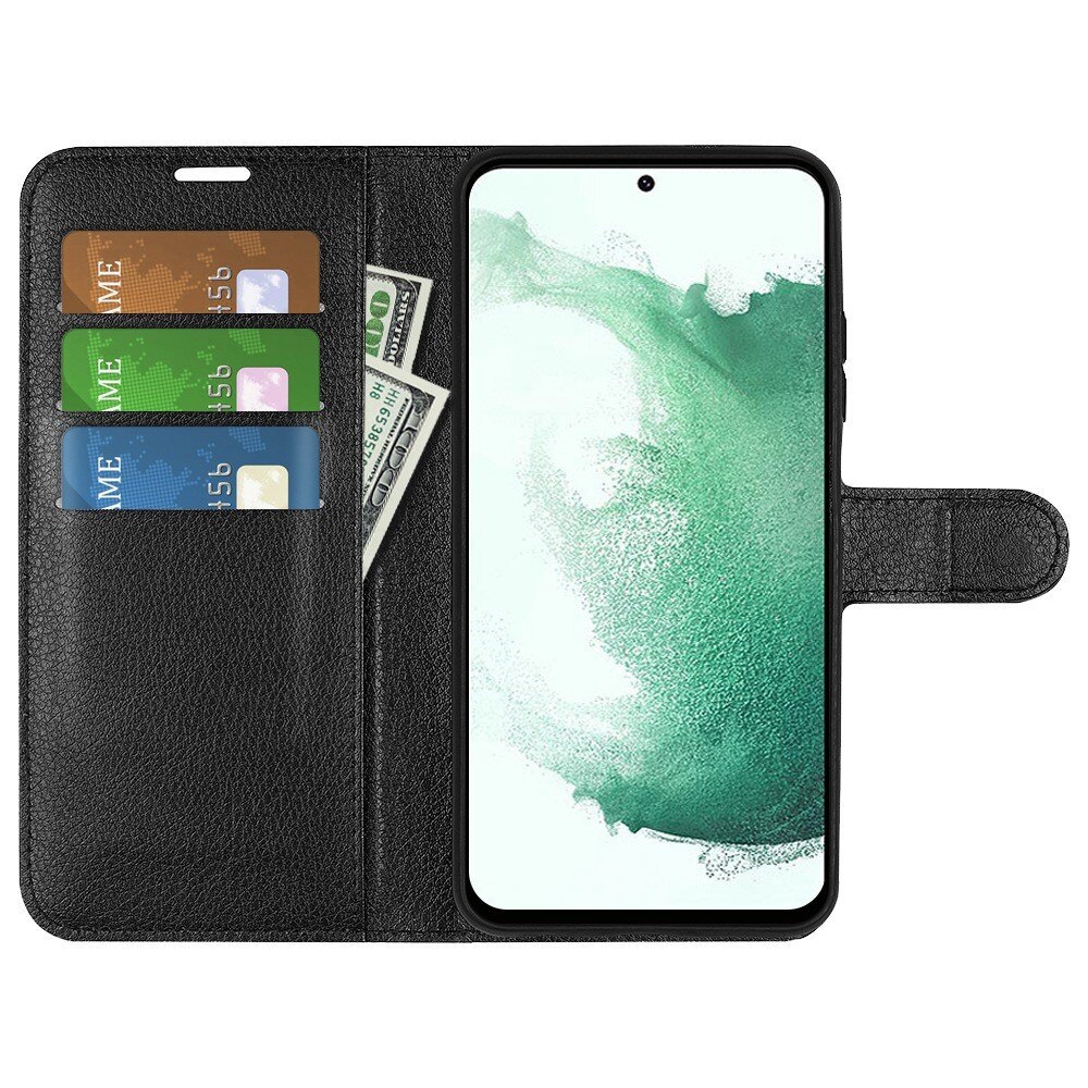 Samsung Galaxy S23 Plus Wallet Book Cover Black