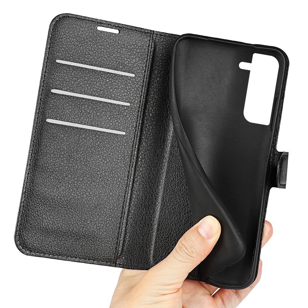 Samsung Galaxy S23 Plus Wallet Book Cover Black