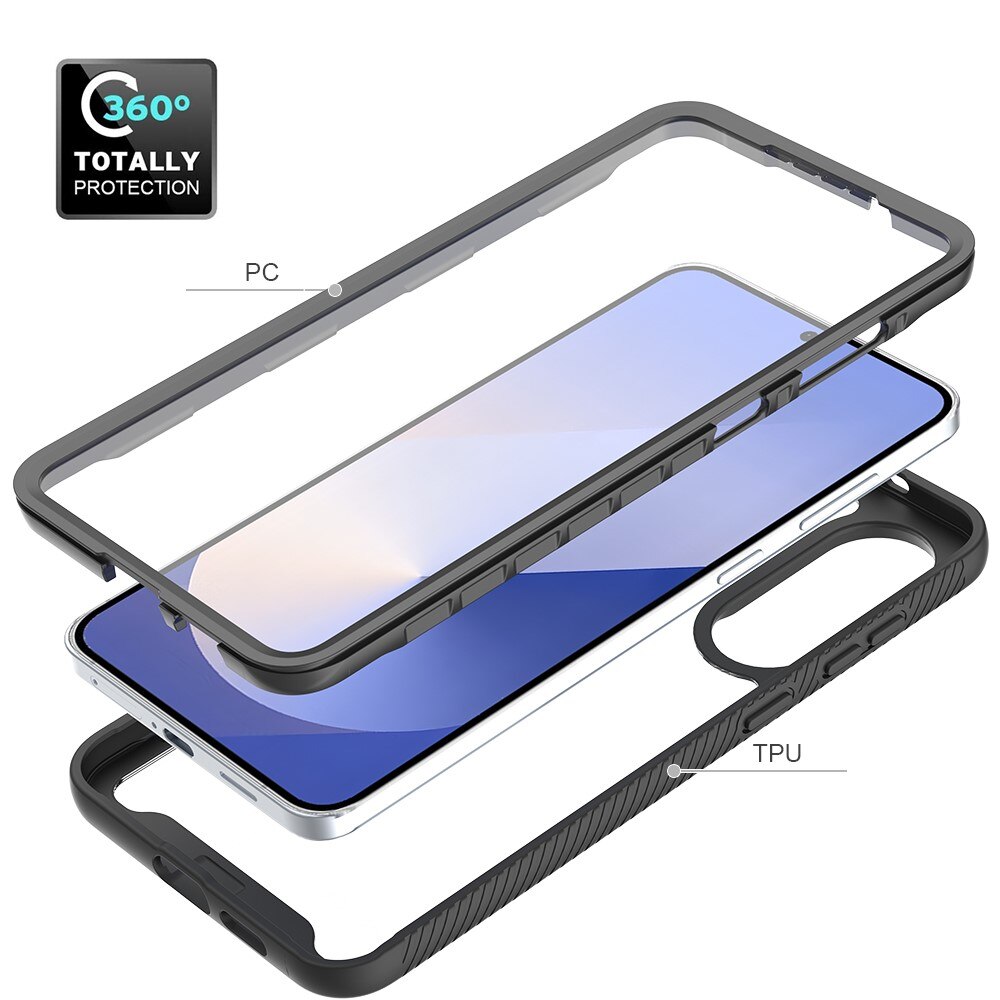 Samsung Galaxy S25 Edge Full Protection Case Black
