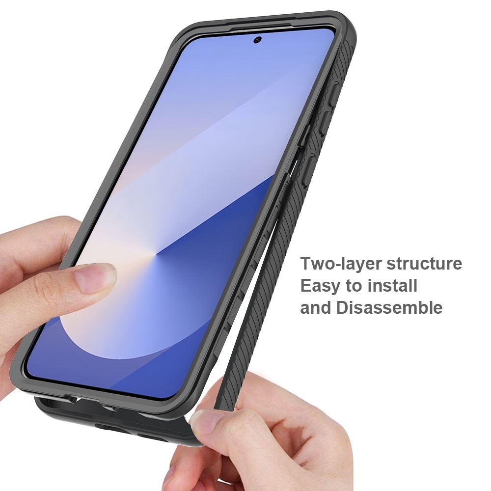 Samsung Galaxy S25 Edge Full Protection Case Black