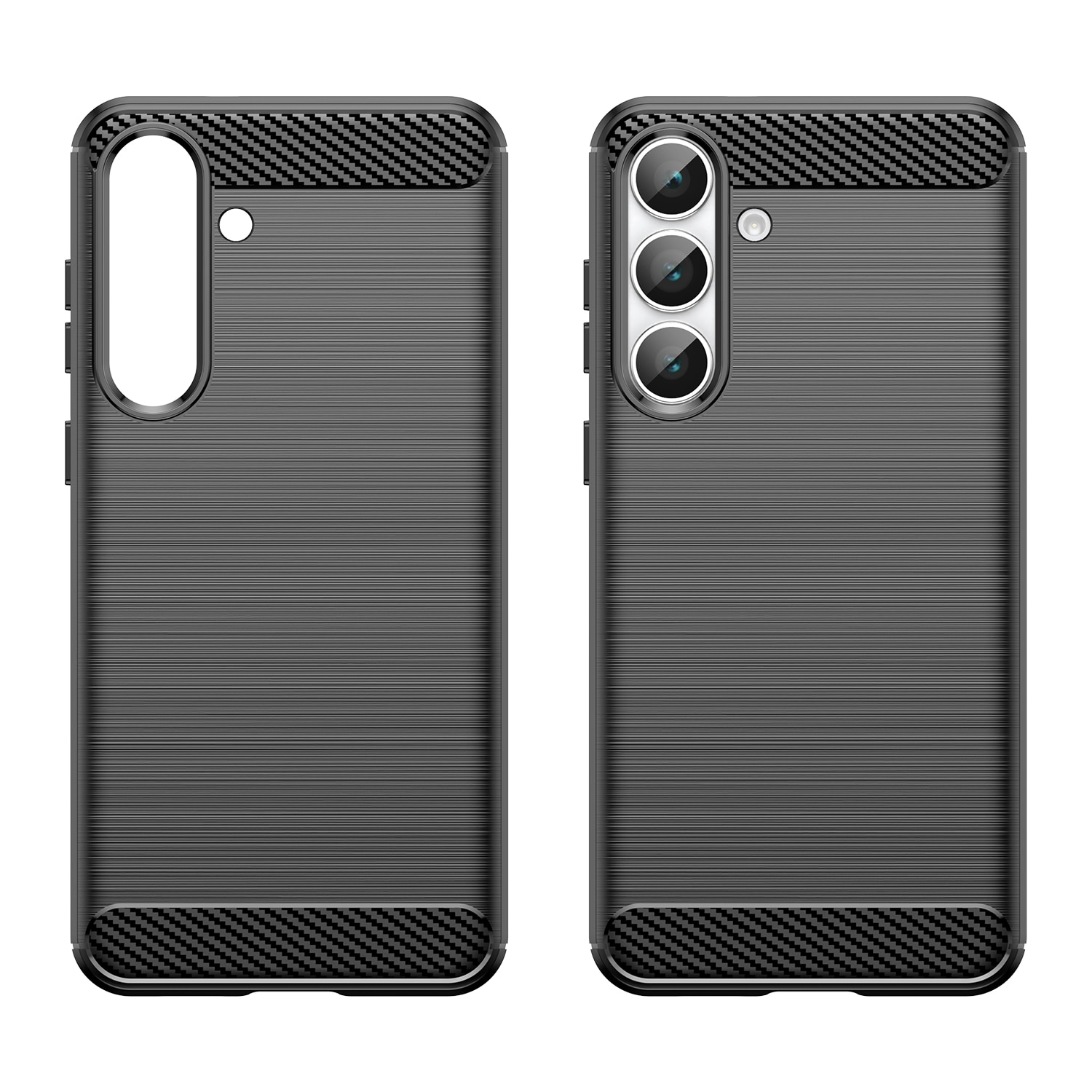Samsung Galaxy S25 FE Brushed TPU Case Black