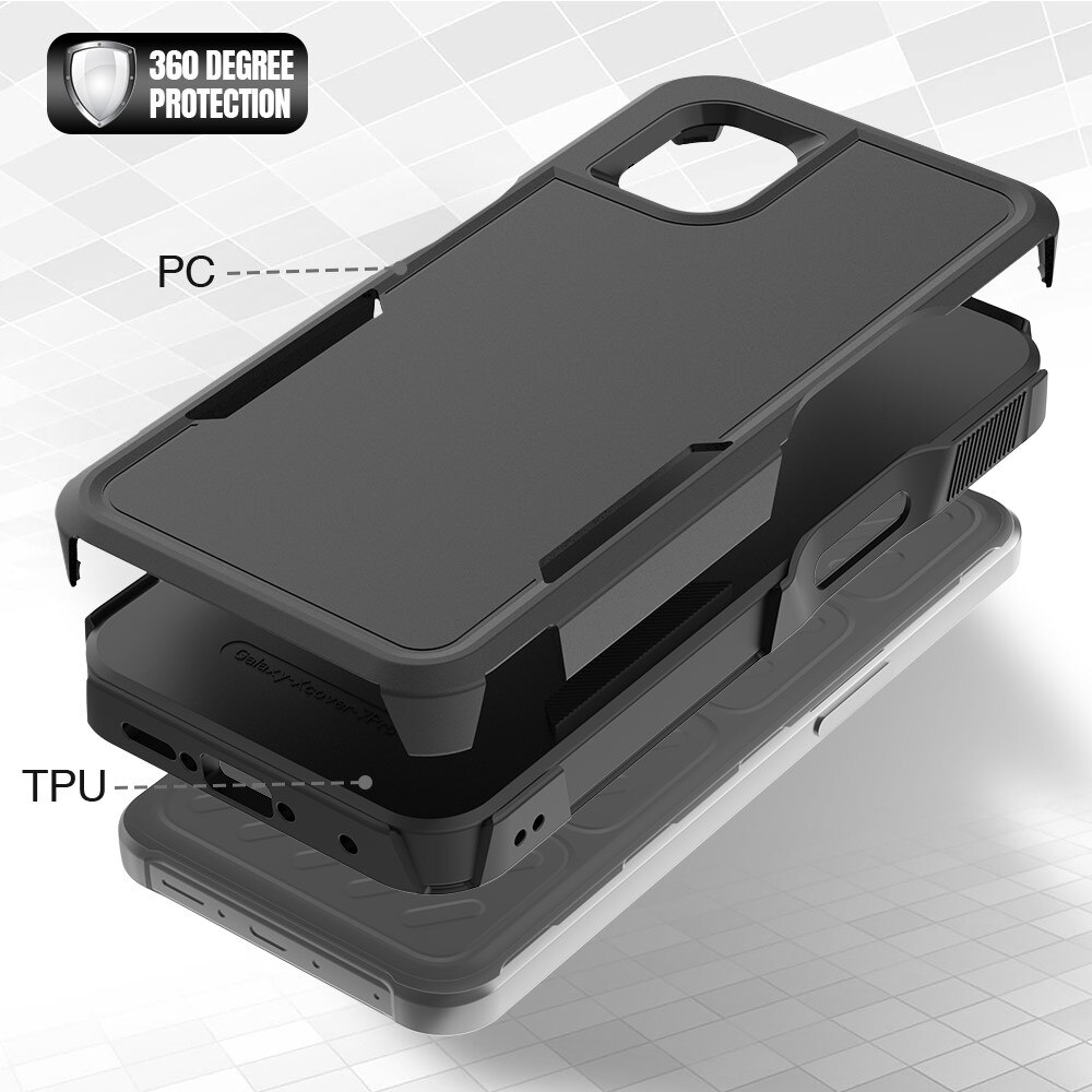 Samsung Galaxy Xcover 7 Pro Off-road Hybrid Case Black