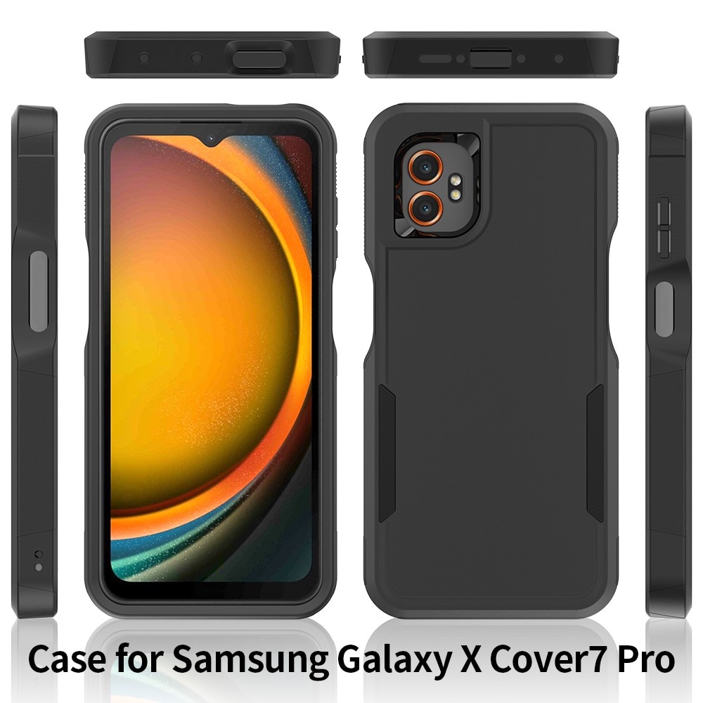 Samsung Galaxy Xcover 7 Pro Off-road Hybrid Case Black