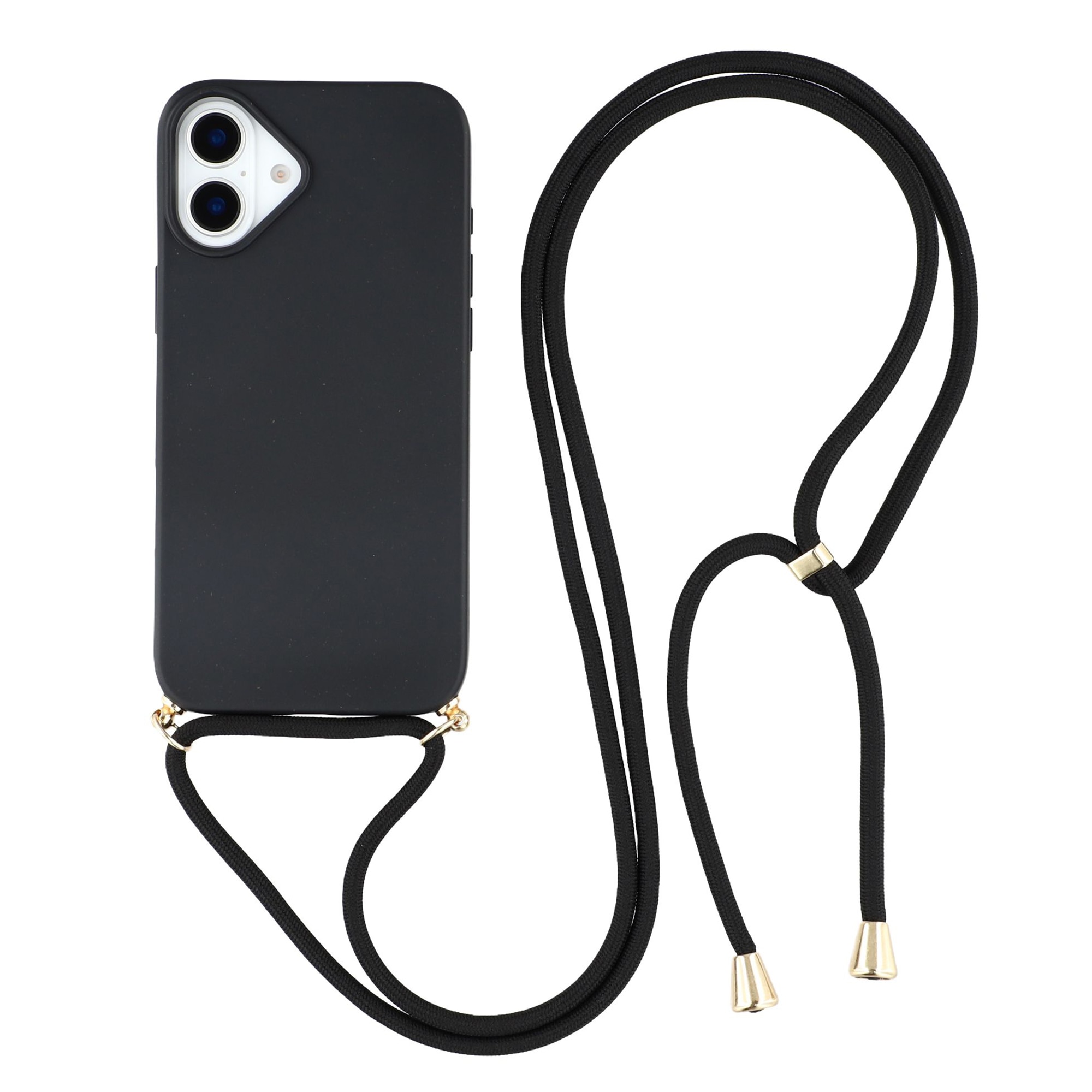 iPhone 17 Cover Neck Strap Black