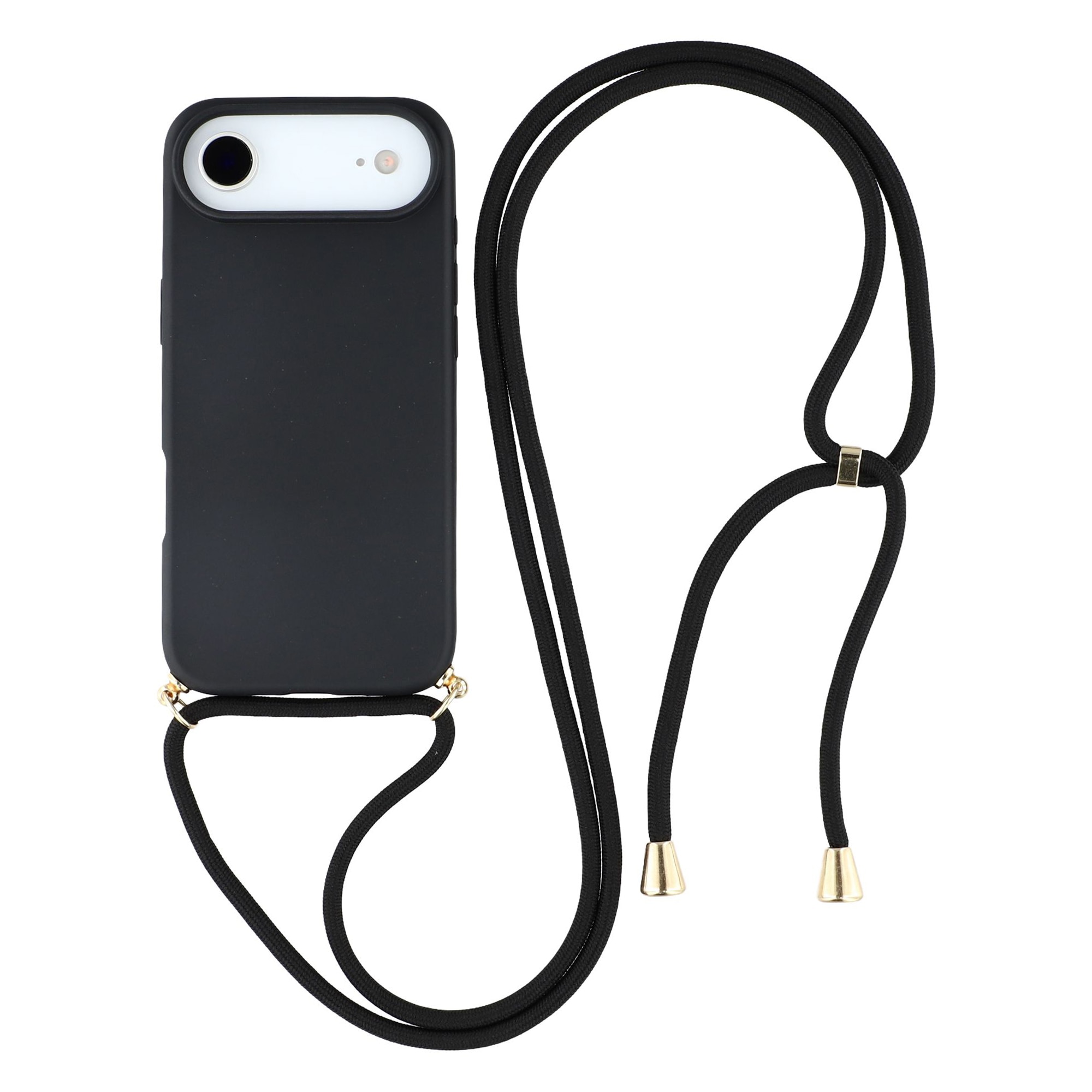 iPhone 17 Air Cover Neck Strap Black