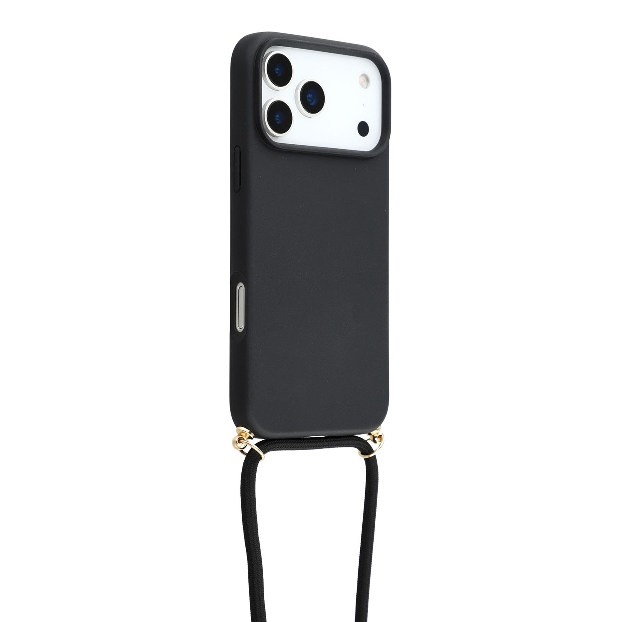 iPhone 17 Pro Max Cover Neck Strap Black
