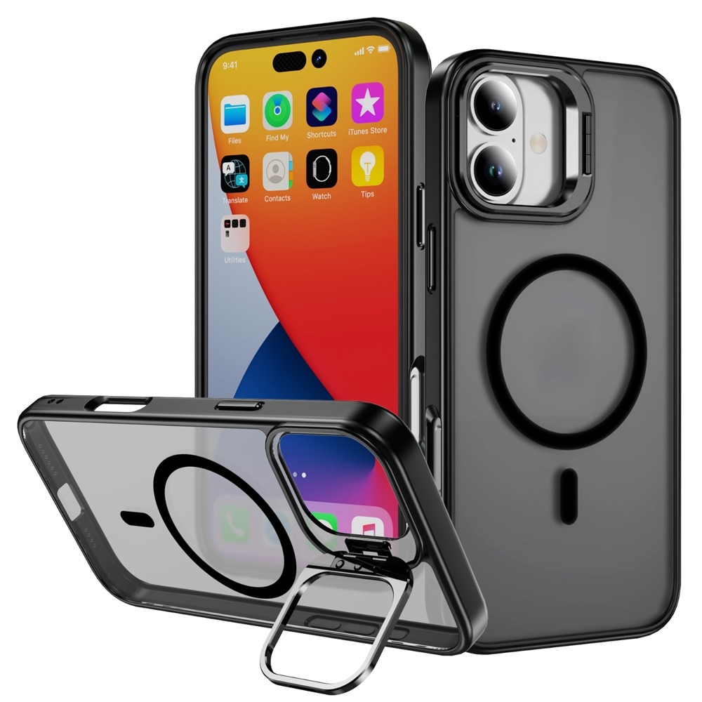 iPhone 17 Hybrid Case Kickstand MagSafe Black