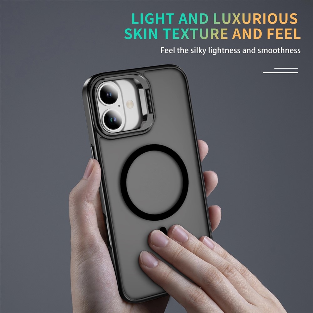 iPhone 17 Hybrid Case Kickstand MagSafe Black