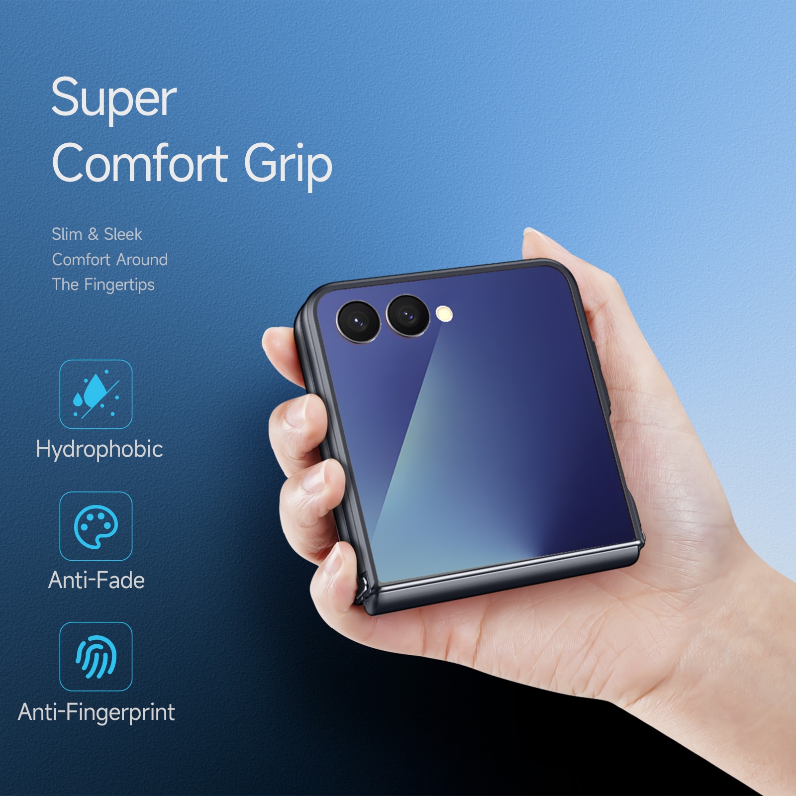 Samsung Galaxy Z Flip 7 Aimo Case Black