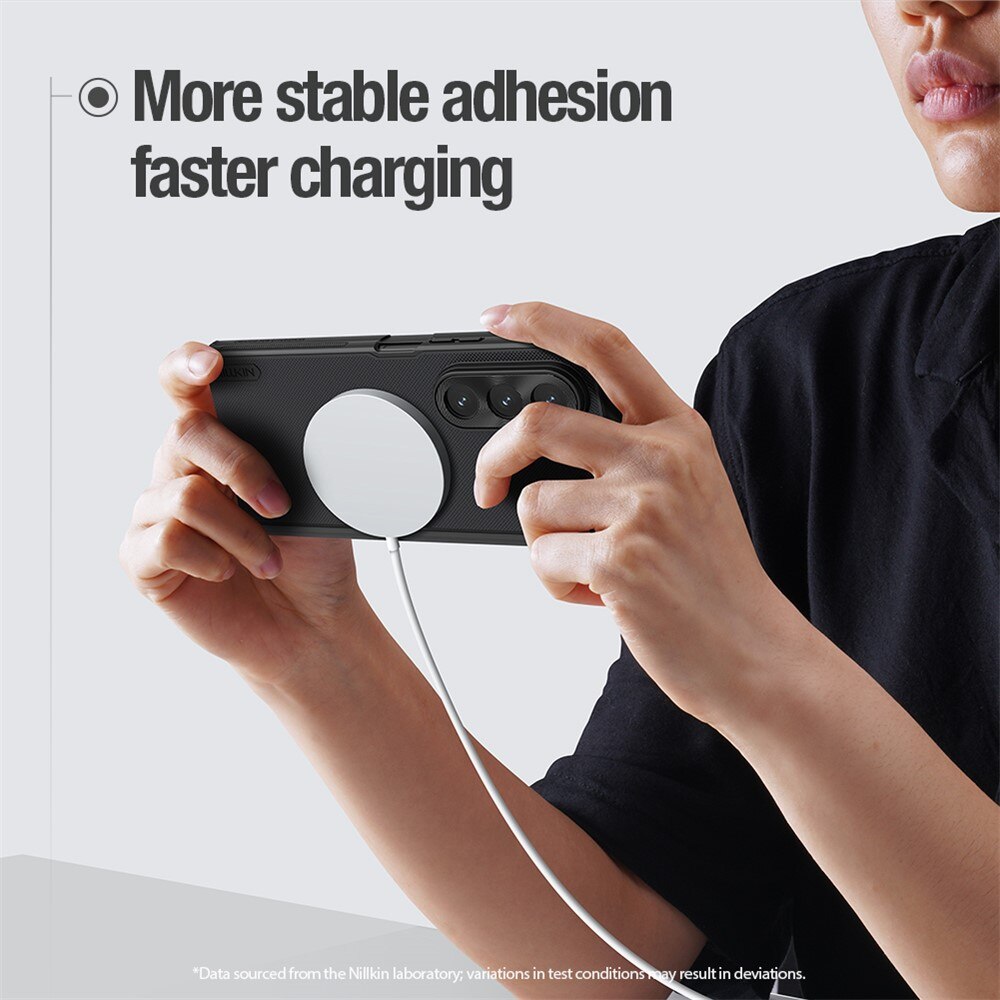 Frosted Shield MagSafe Samsung Galaxy Z Fold 7 Black