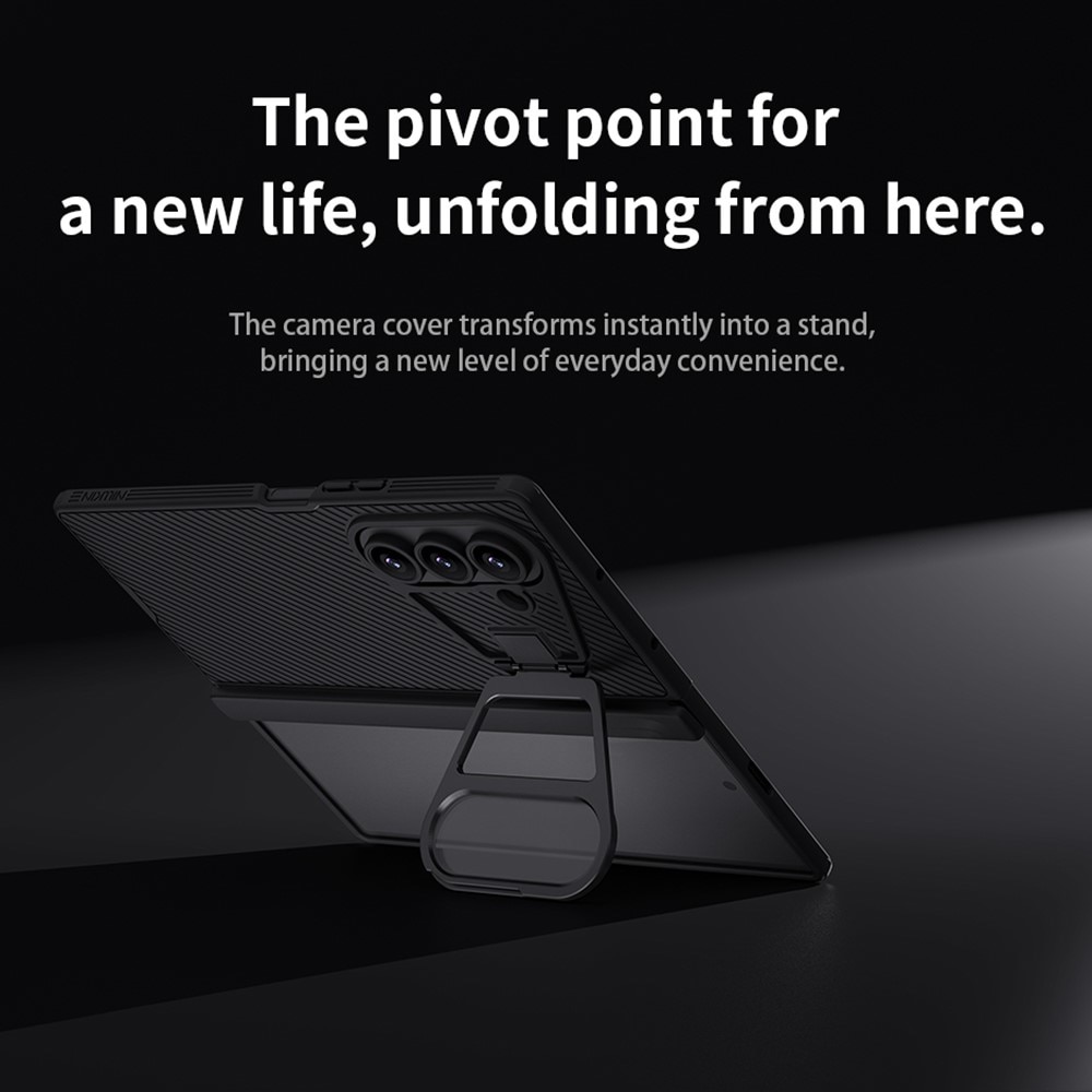 Samsung Galaxy Z Fold 7 CamShield Prop Magnetic Case Black