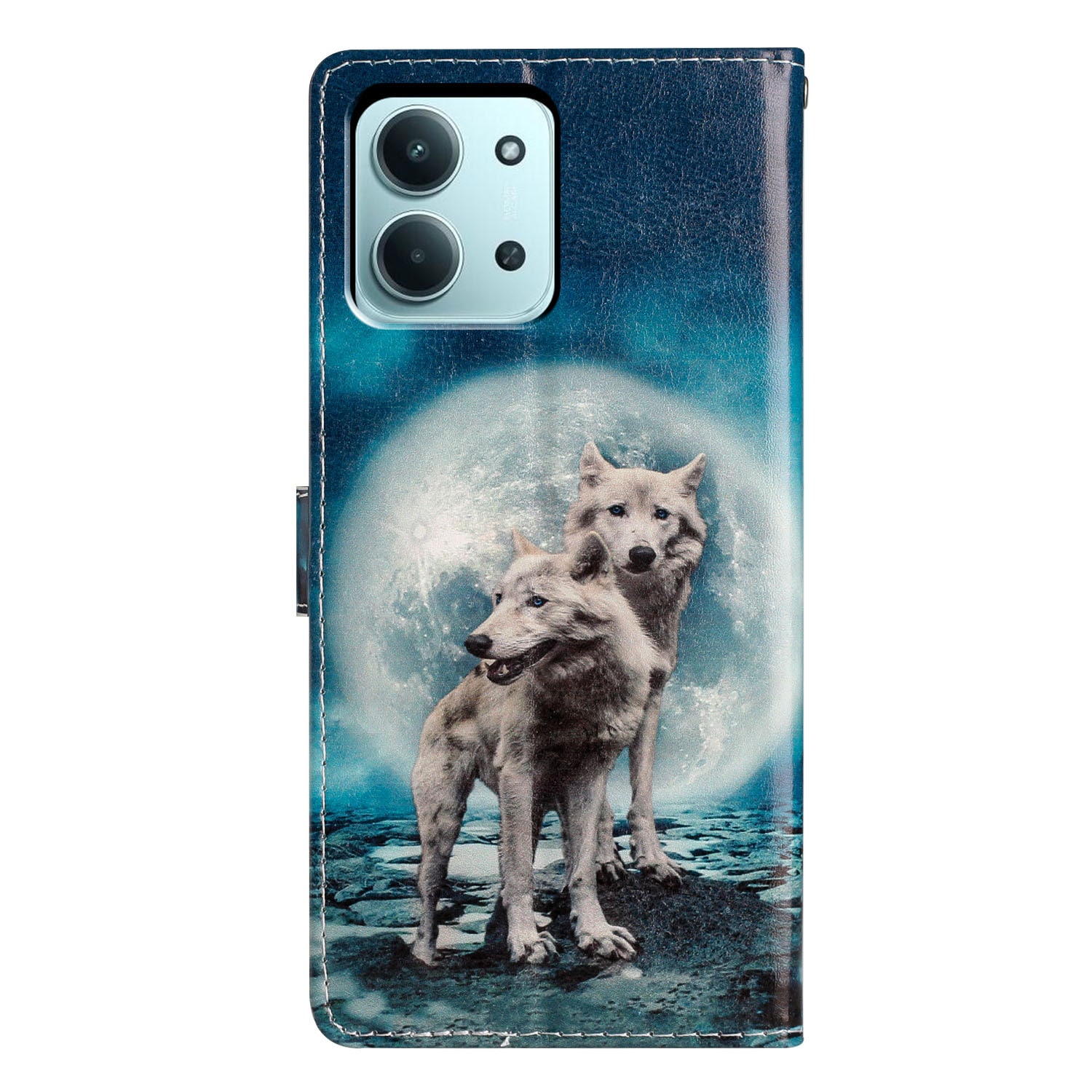 Xiaomi Redmi 15C Wallet Book Cover Wolves