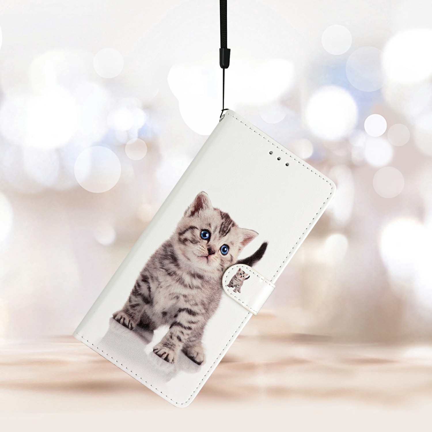 Xiaomi Redmi 15C Wallet Book Cover Kitten