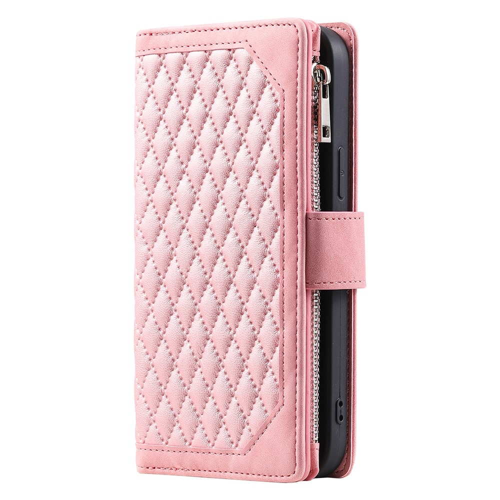 iPhone 17 Wallet/Purse Quilted Pink