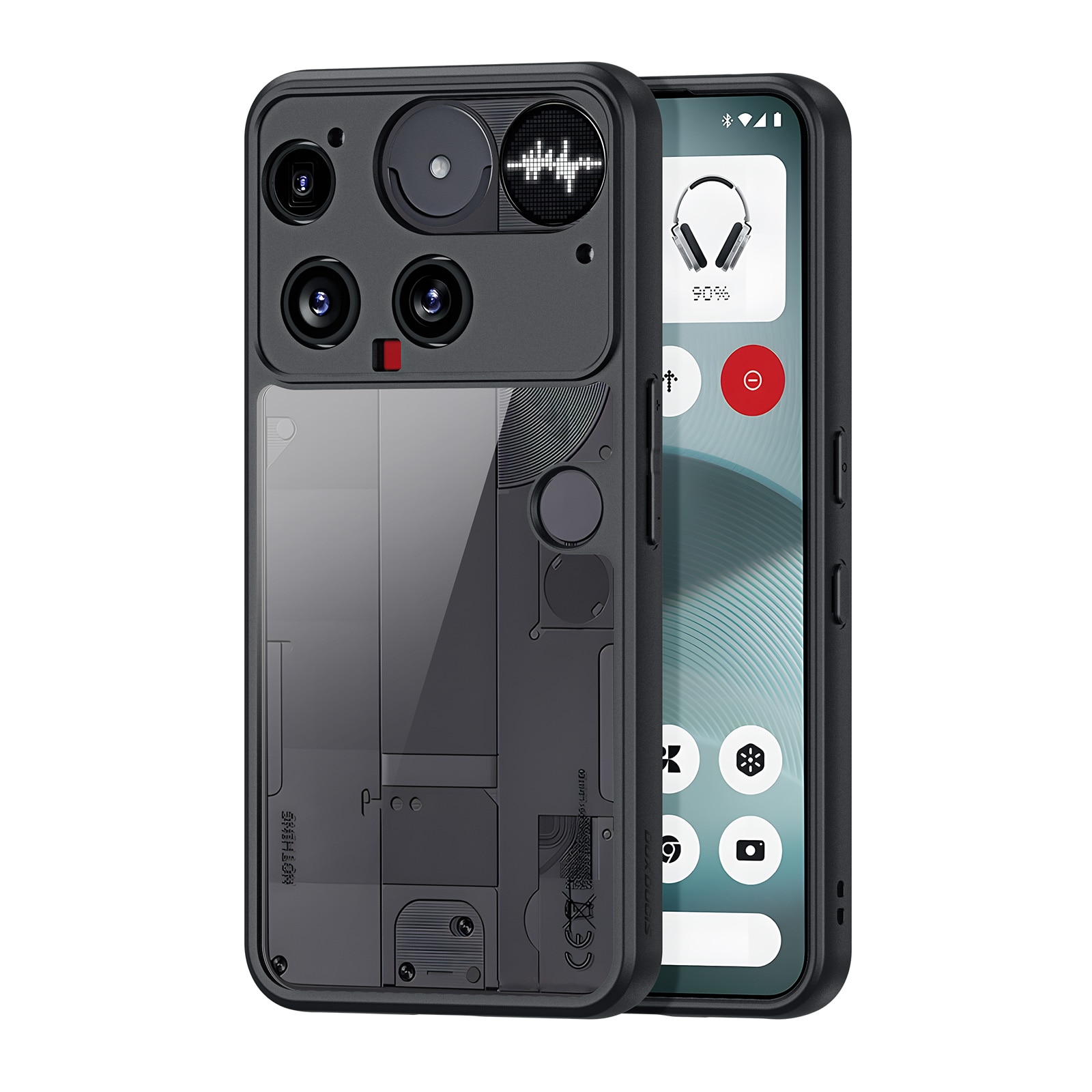 Nothing Phone 3 Aimo Series Case Transparent