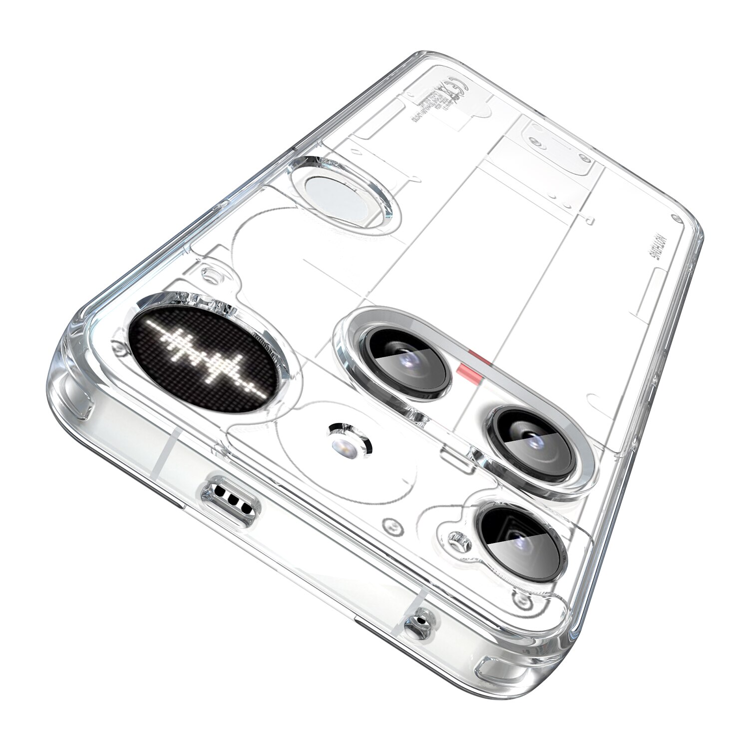 Nothing Phone 3 Hybrid Case Transparent