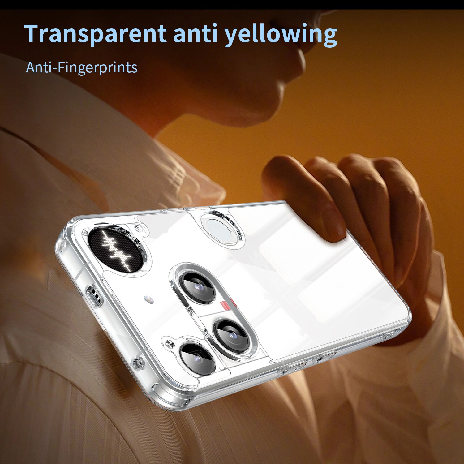 Nothing Phone 3 Hybrid Case Transparent