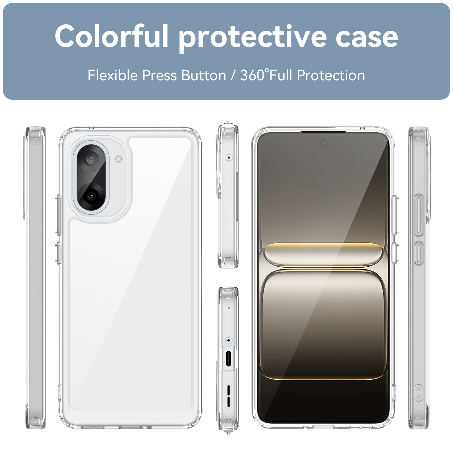  OnePlus Nord CE5 Hybrid Case Transparent