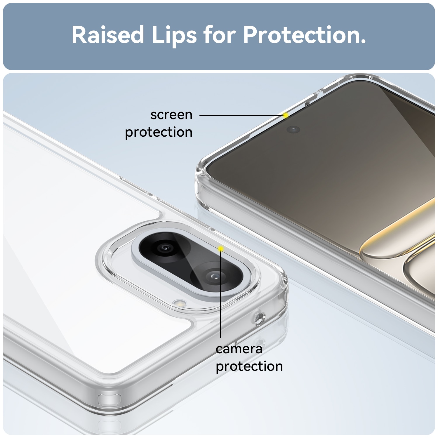  OnePlus Nord CE5 Hybrid Case Transparent