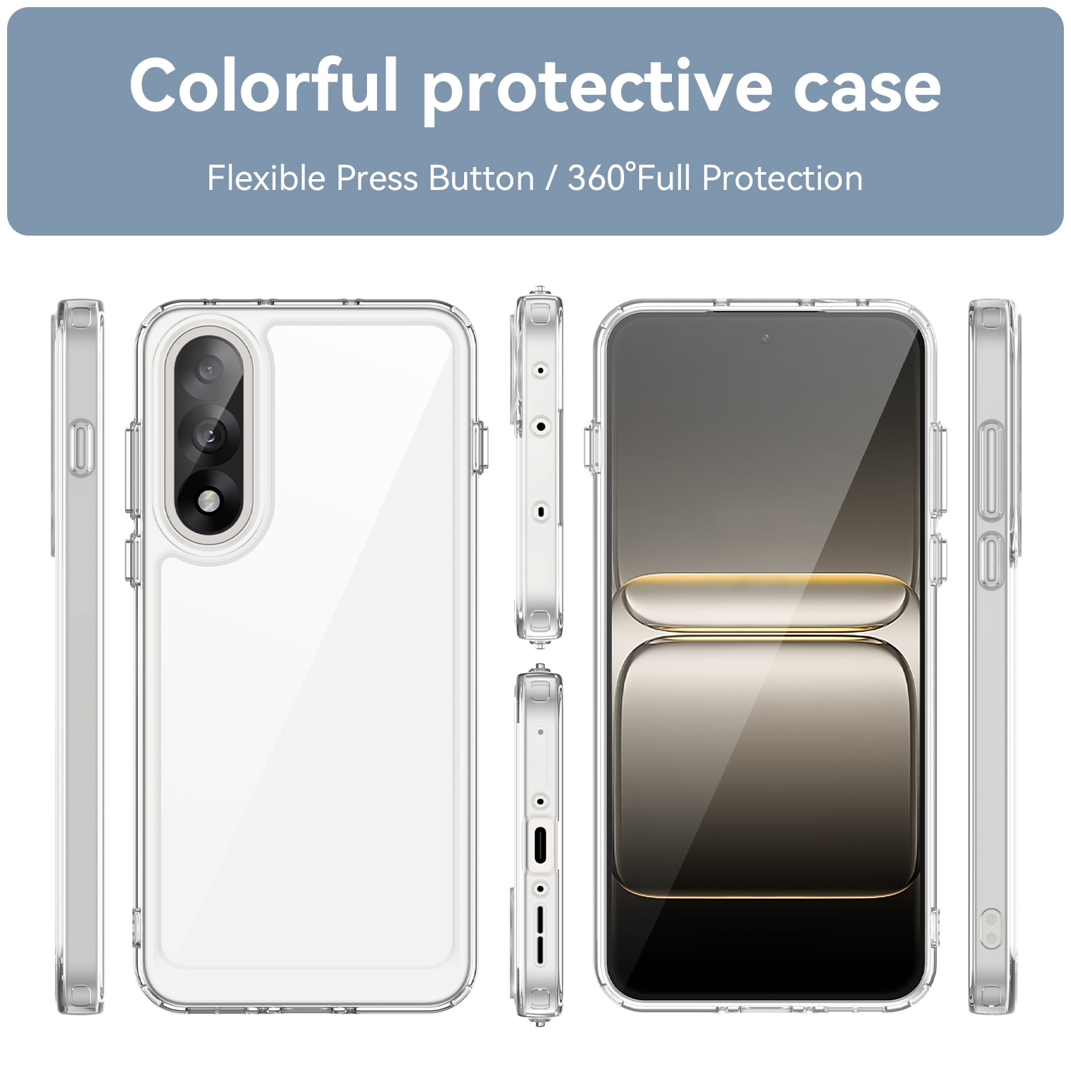  OnePlus Nord 5 Hybrid Case Transparent