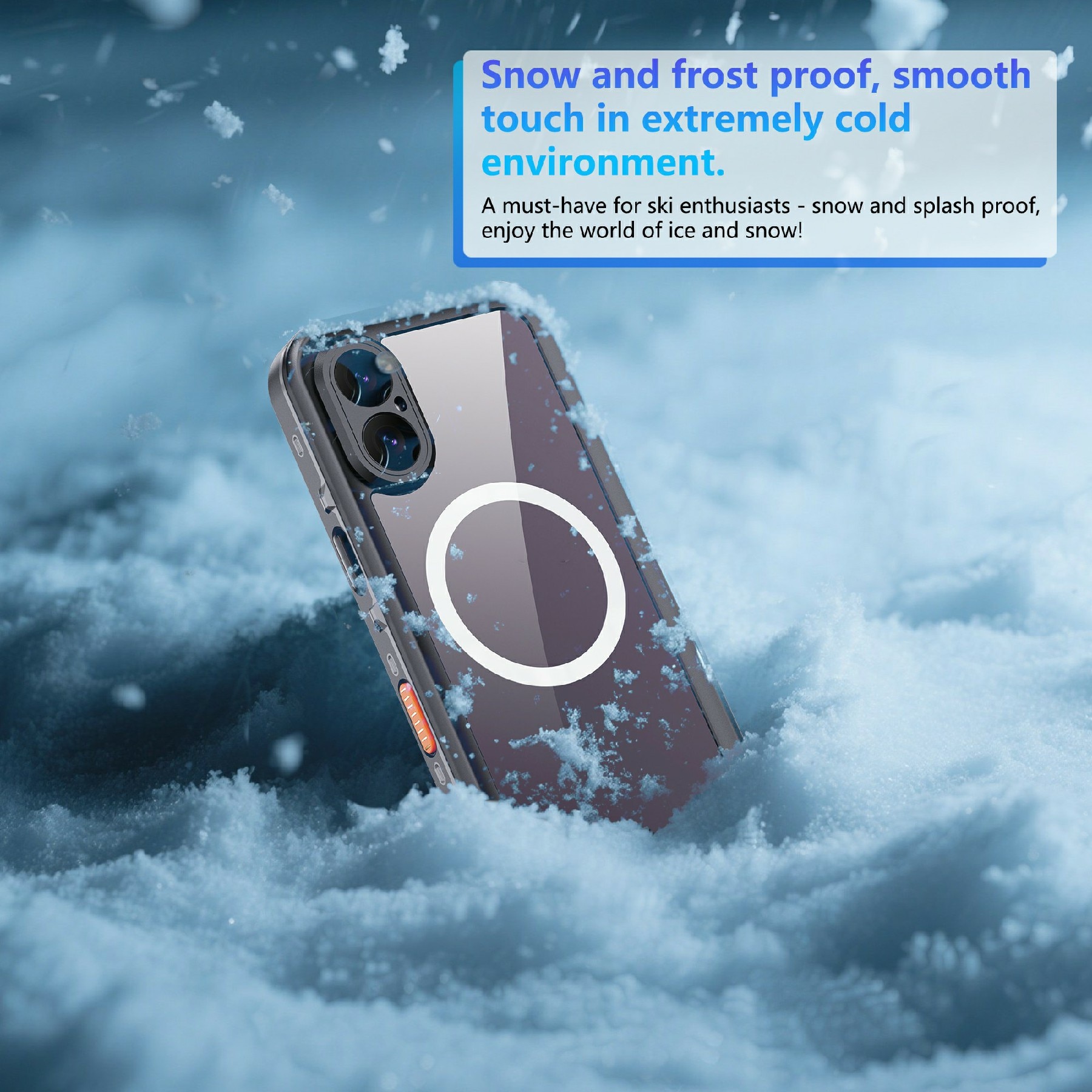 iPhone 17 Waterproof Case Transparent