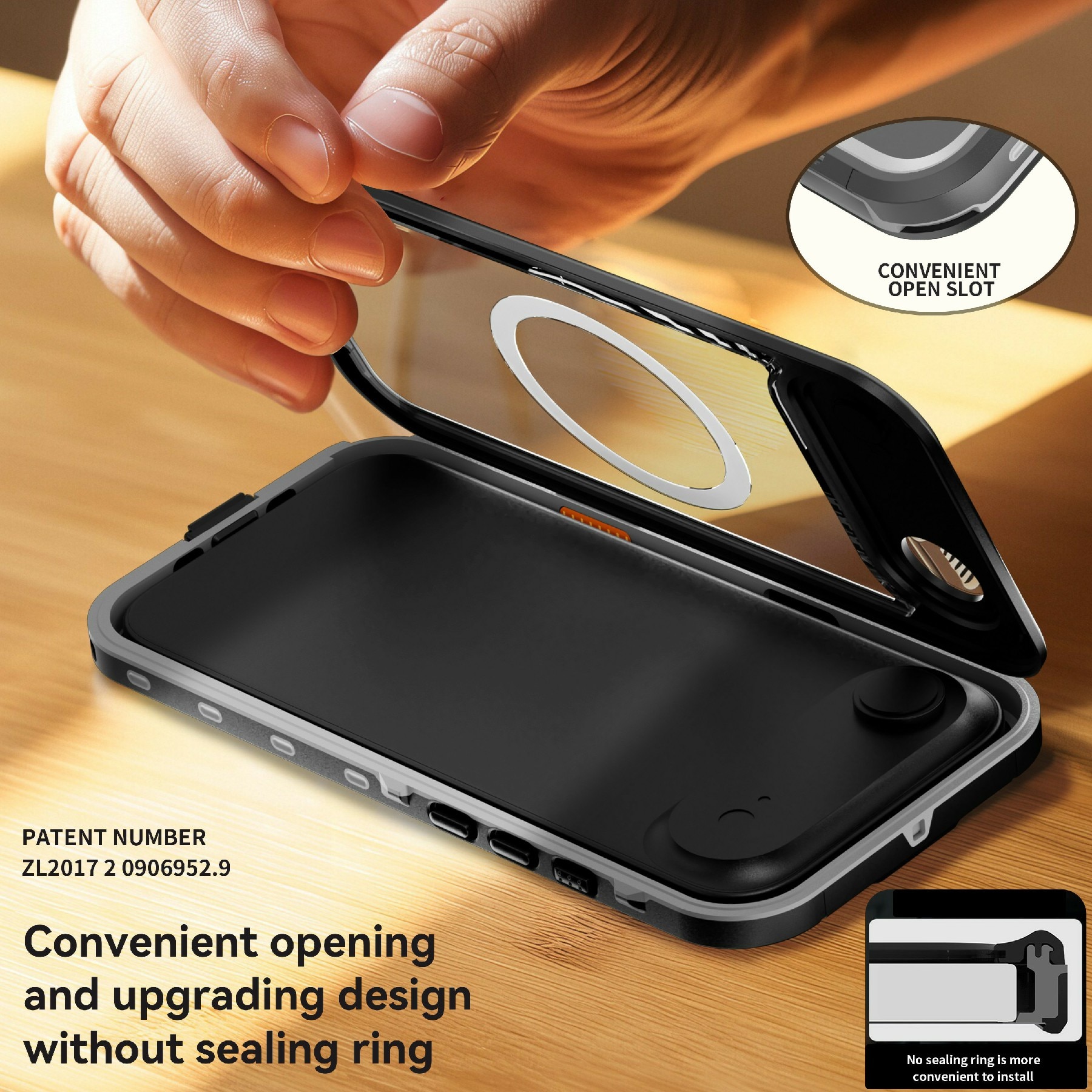 iPhone 17 Air Waterproof Case Transparent