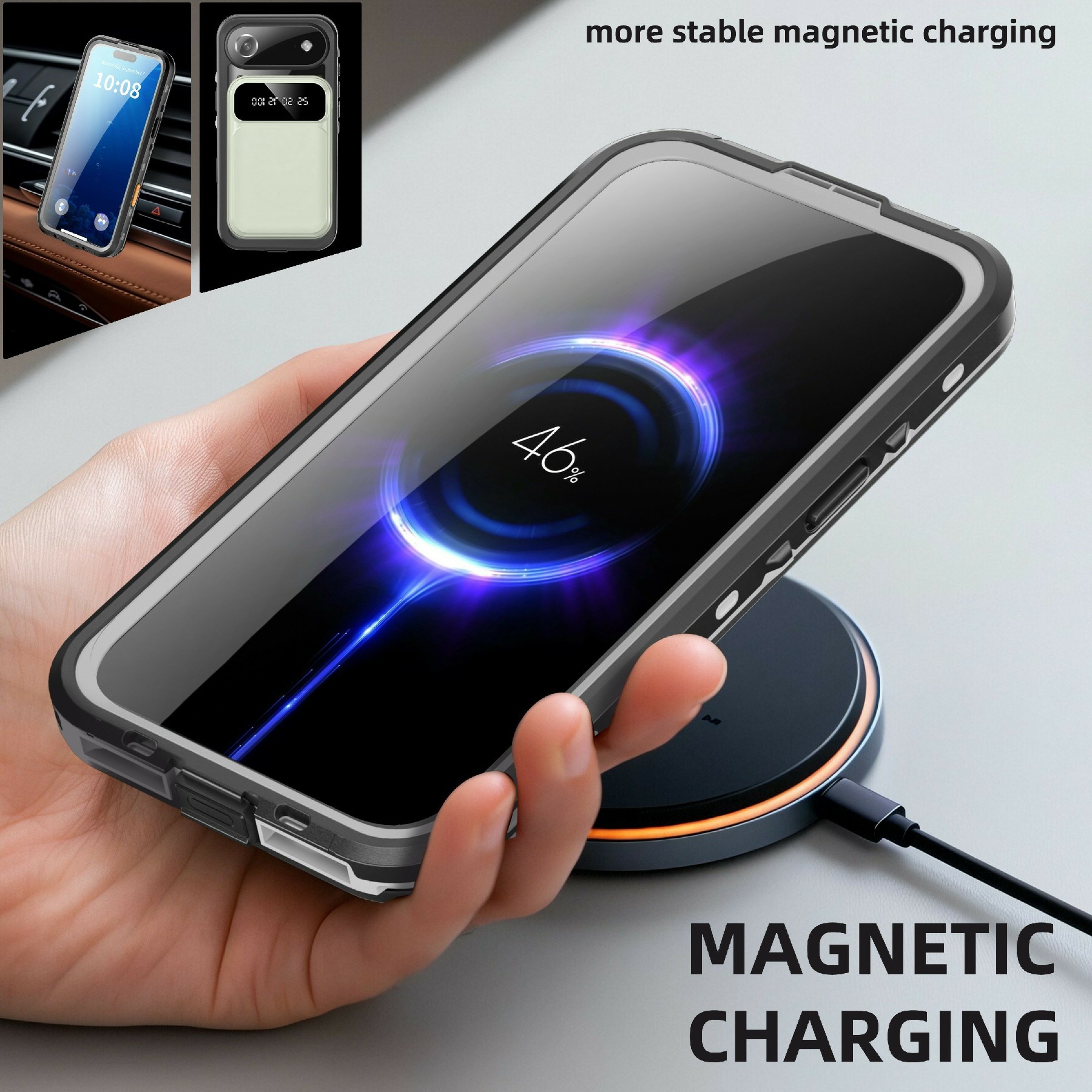 iPhone 17 Air Waterproof Case Transparent