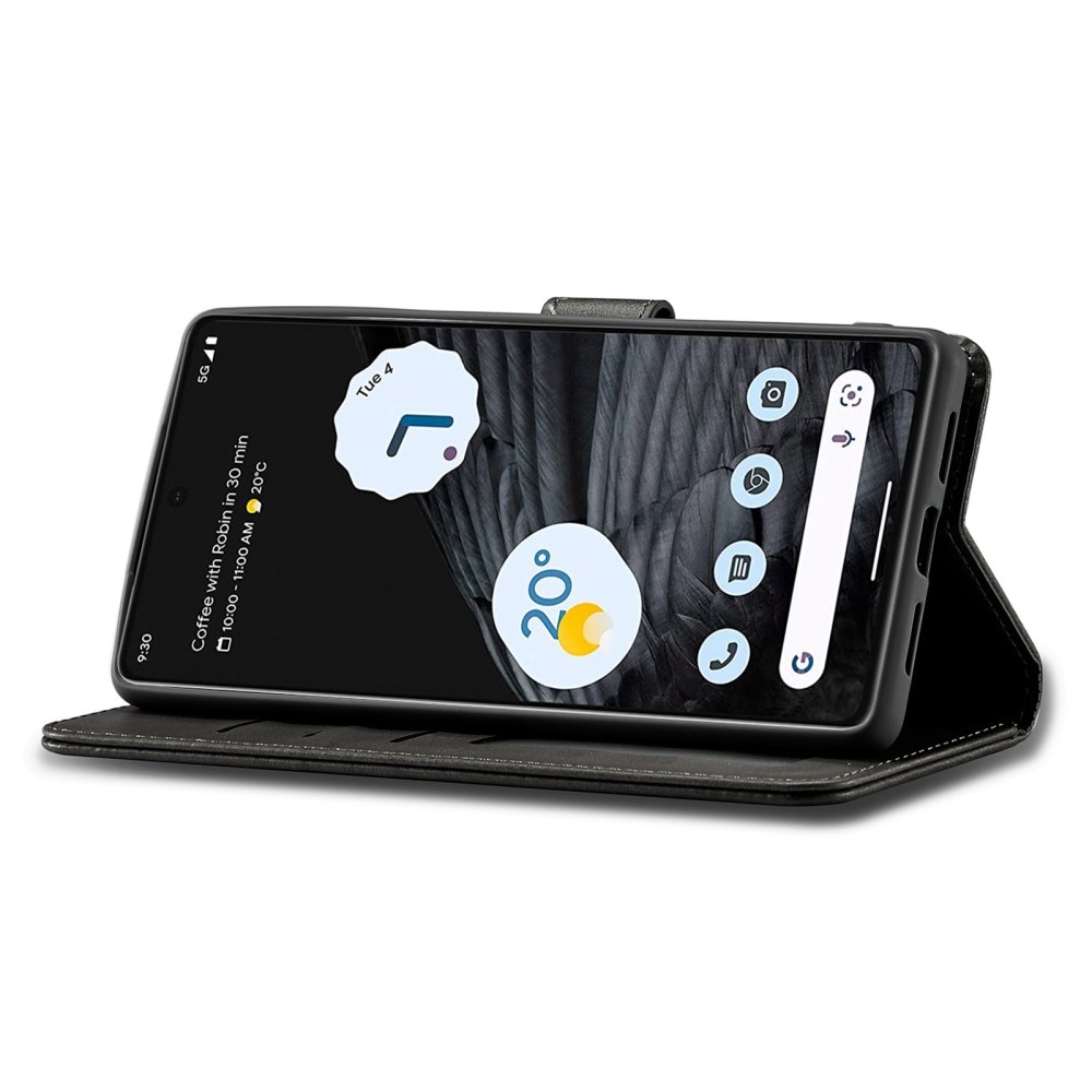 Google Pixel 7 Pro Wallet Case Black