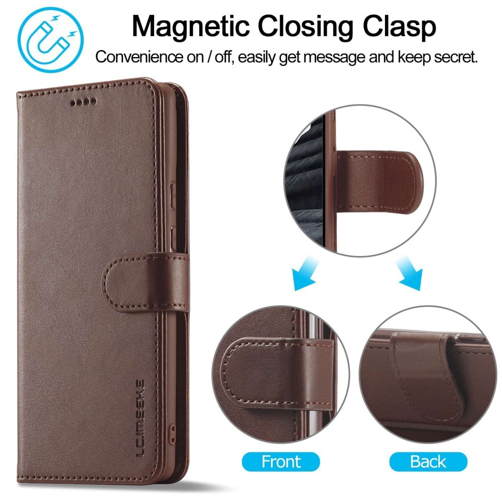 Google Pixel 7 Pro Wallet Case Brown