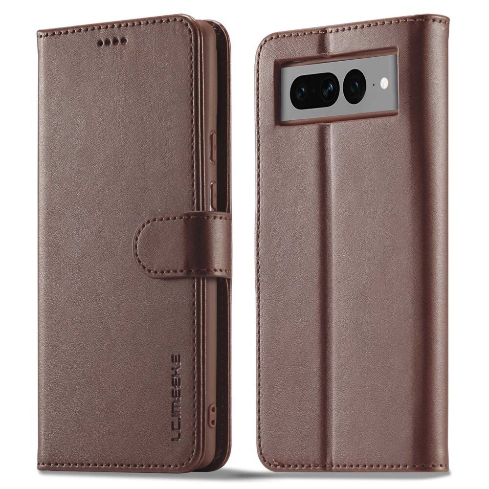 Google Pixel 7 Wallet Case Brown