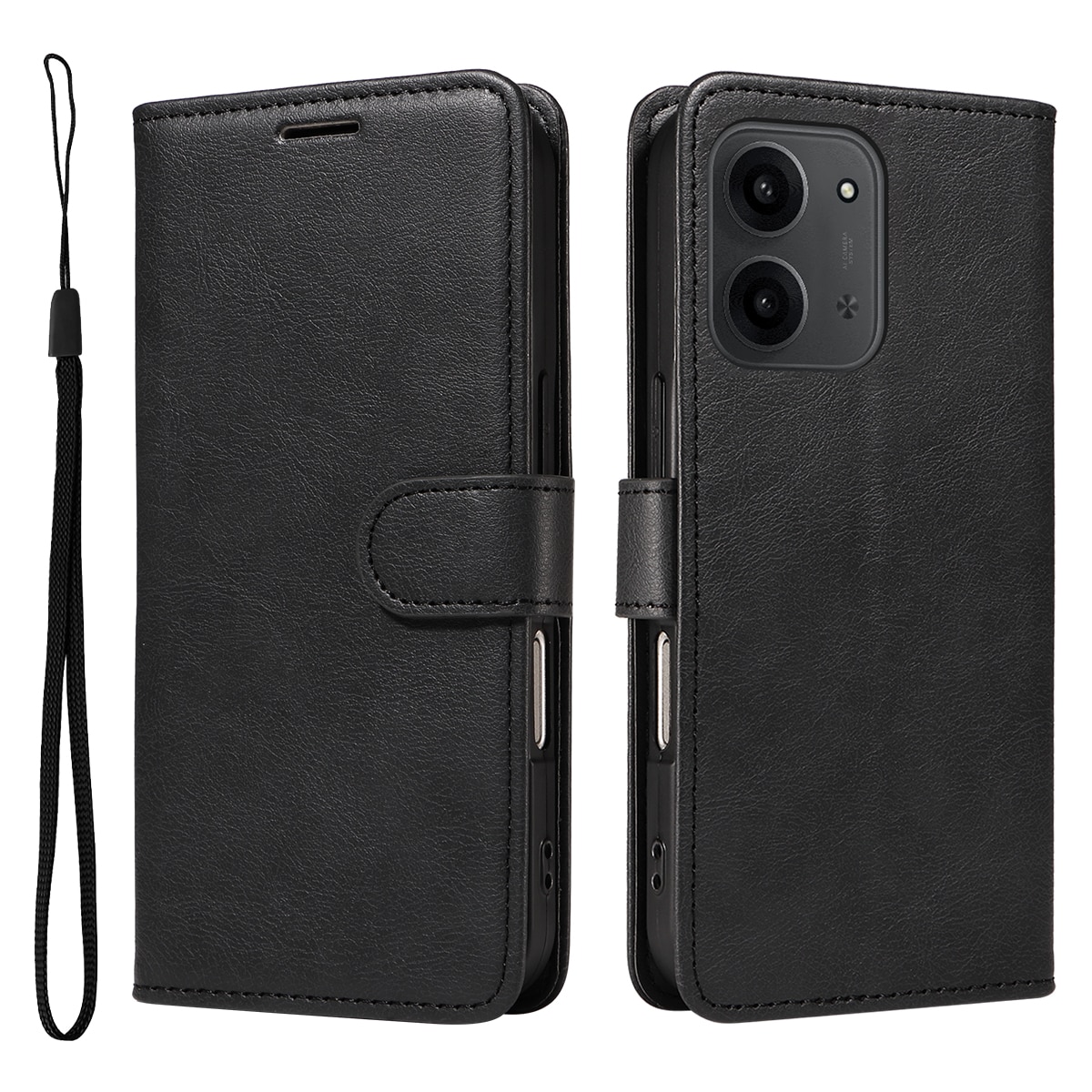 Xiaomi Redmi 15C Wallet Case Black