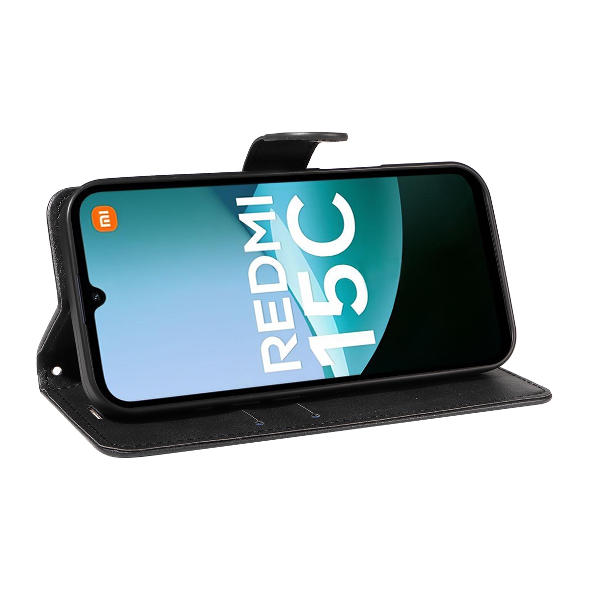 Xiaomi Redmi 15C Wallet Case Black