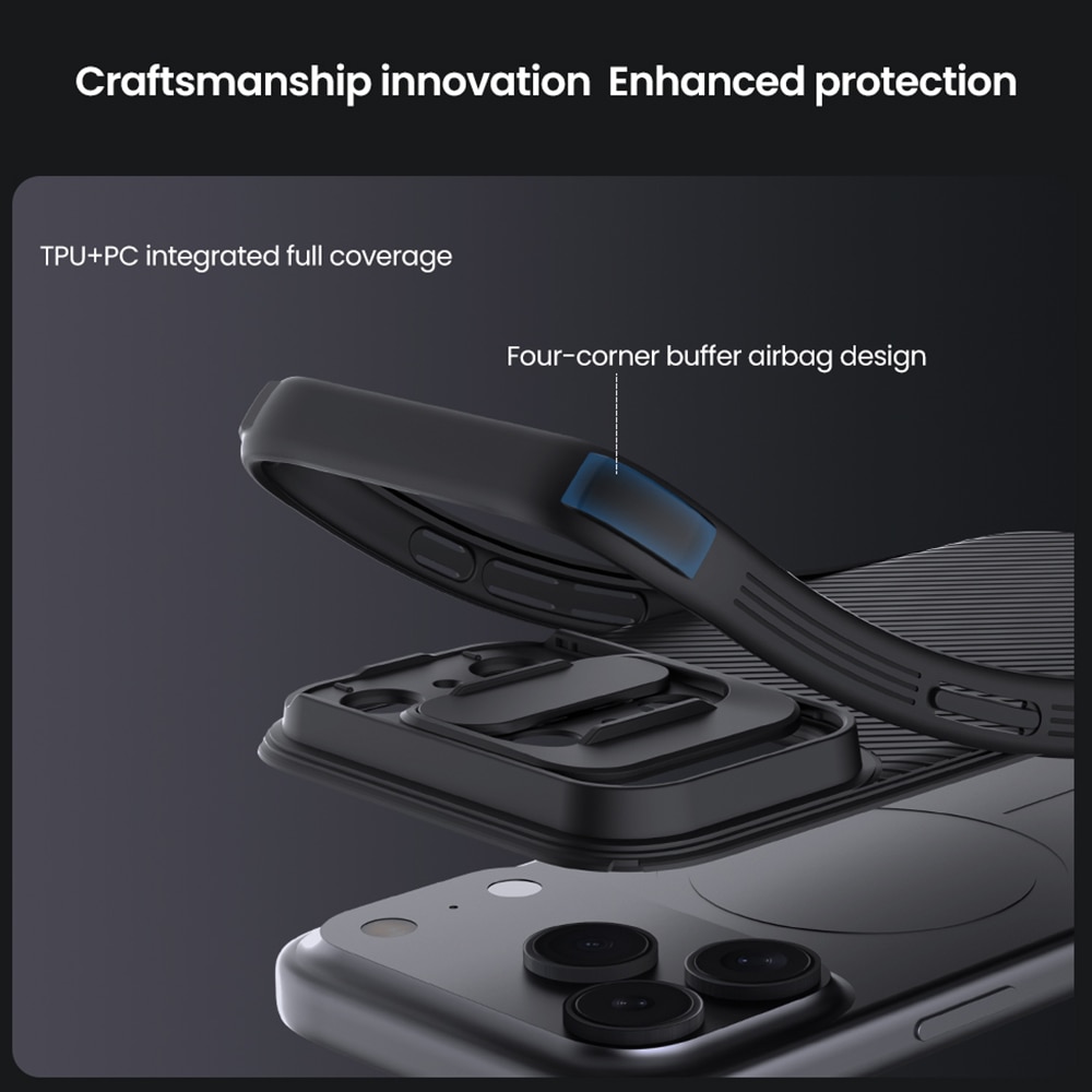 iPhone 17 Pro CamShield Case Black
