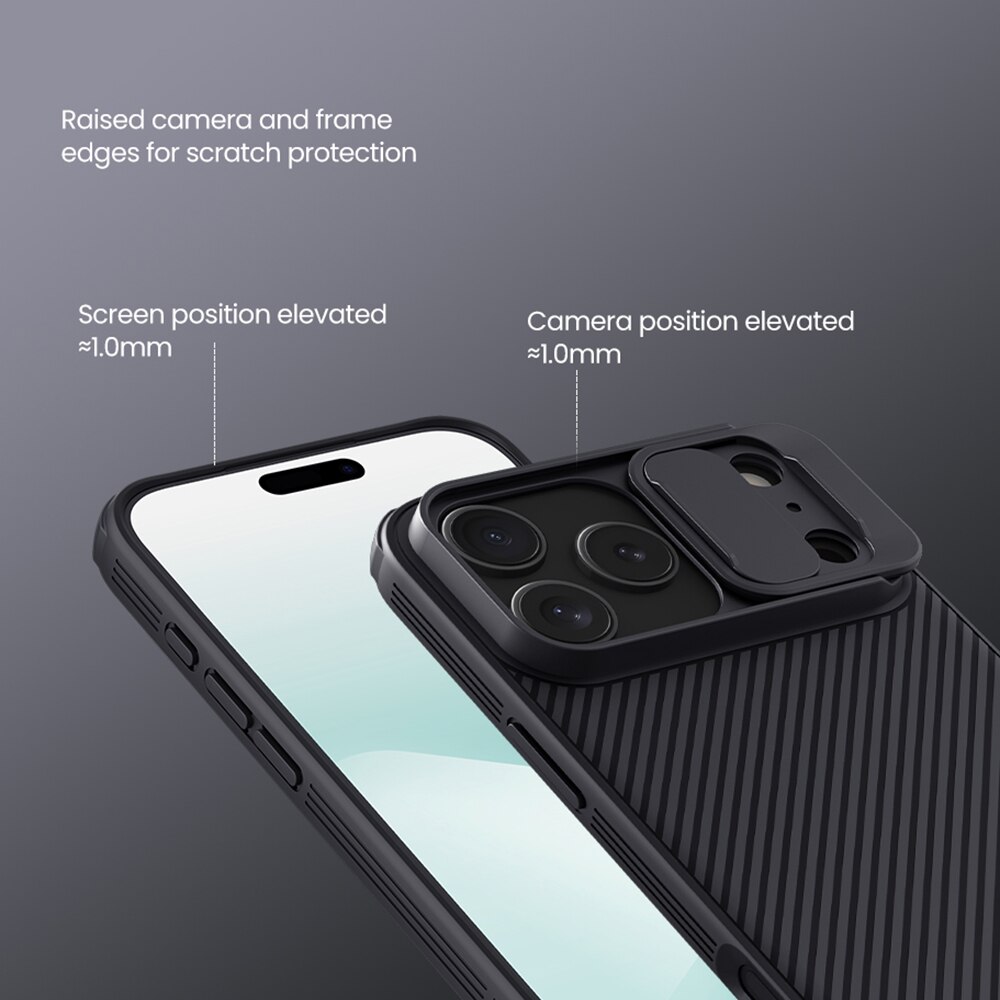 iPhone 17 Pro Max CamShield Case Black