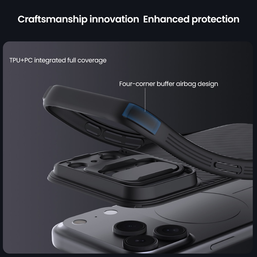 iPhone 17 Pro Max CamShield Case Blue