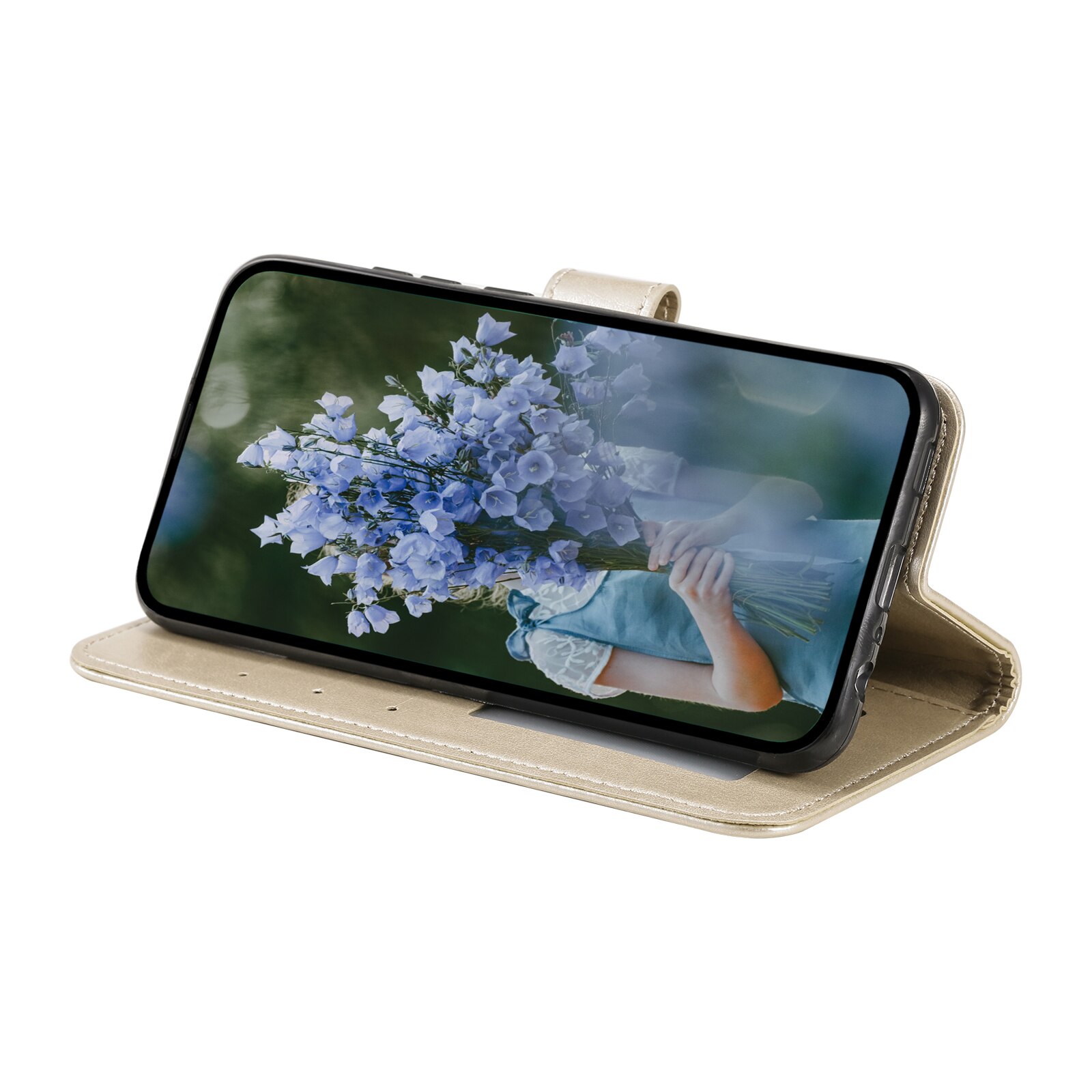Xiaomi Redmi 15C Leather Cover Mandala Gold