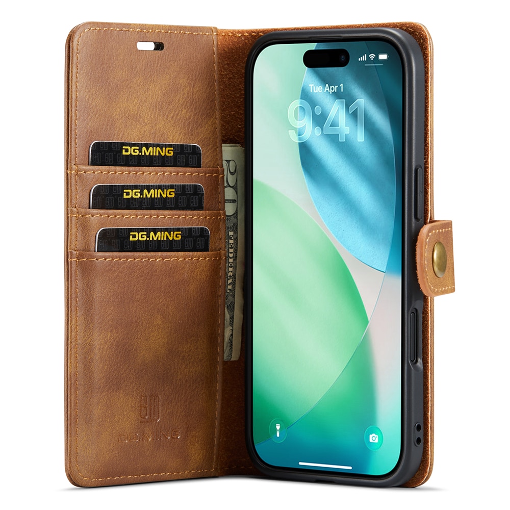 iPhone 17 Air Magnet Wallet Cognac