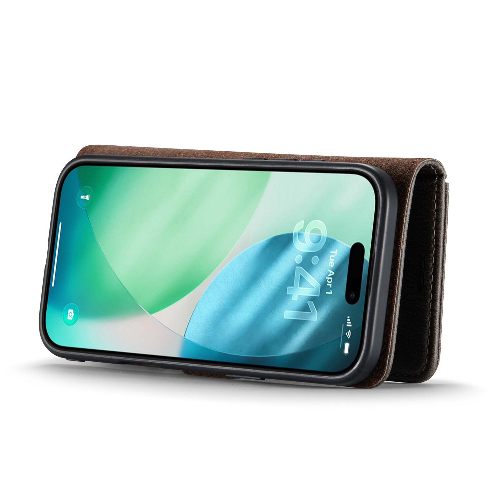 iPhone 17 Air Magnet Wallet Brown