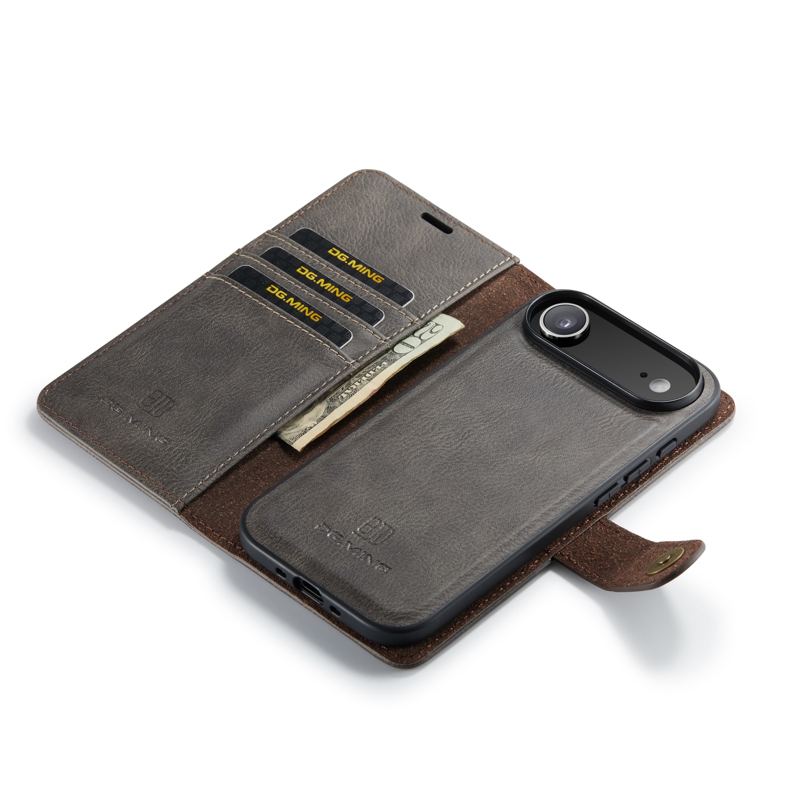 iPhone 17 Air Magnet Wallet Brown